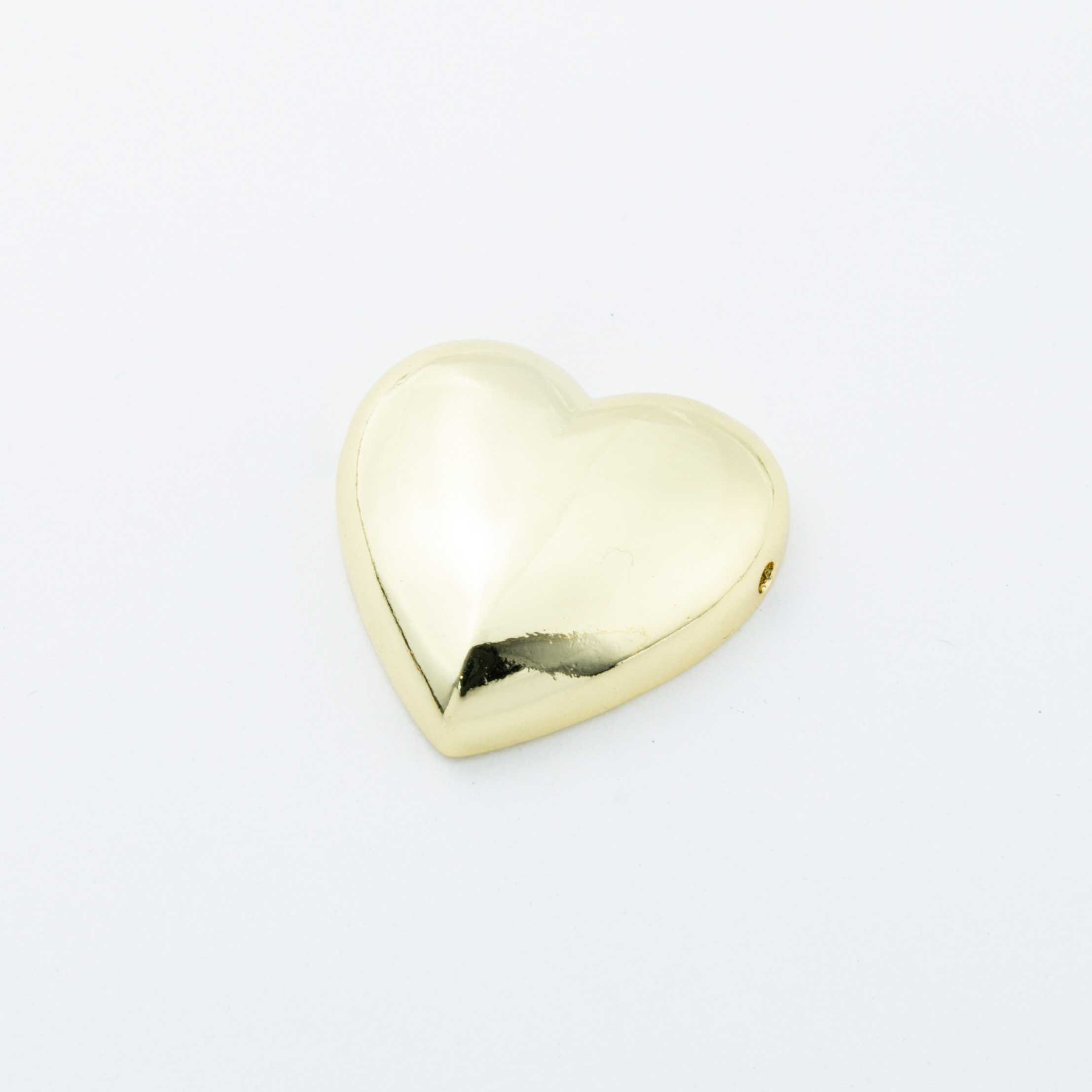 18846 30mm Gold Heart Spacer